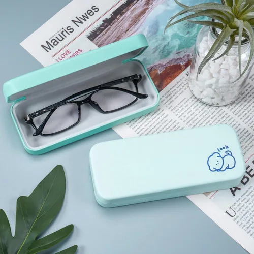 Vista 6 de LOXITP Paquete de 3 fundas suaves para lentes de lectura para mujeres, estuche portátil de cuero para lentes de lectura, paquete organizador