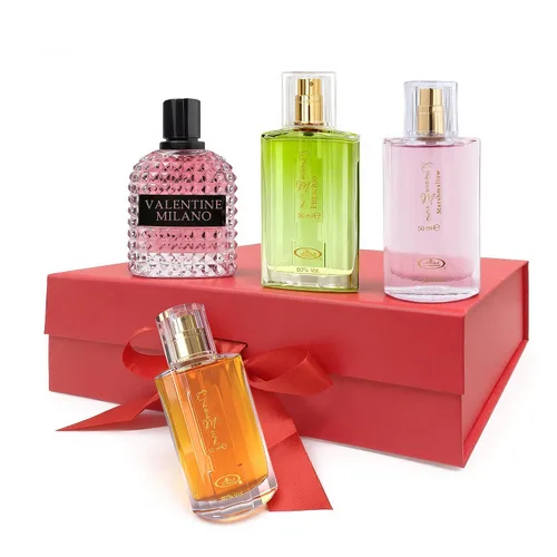 Vista 11 de AFLUXE Set de perfume para mujer, 4 piezas, perfume de larga duración
