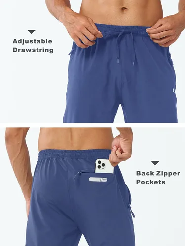Vista 5 de NORTHYARD Pantalones deportivos para hombre, pantalones deportivos para correr, entrenamiento, ligeros, para gimnasio, correr, pantalones deportivos