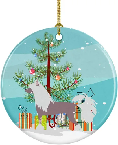 Vista 35 de Caroline's Treasures Cavalier King Charles Spaniel - Adorno de cerámica para árbol de Navidad, decoración colgante para el hogar, Navidad, fiestas