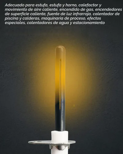 Vista 6 de Encendedor universal, repuesto de encendedor de barra caliente de nitruro de silicio de 120 V para encendedores de carburo de silicio de hornos