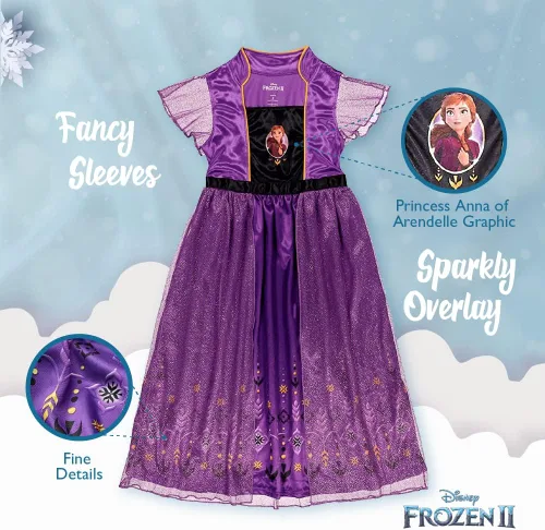 Vista 7 de Disney Camisón de fantasía para niñas
