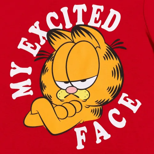 Vista 7 de Garfield 3 Pack Camiseta Manga Corta Naranja Rojo Gris