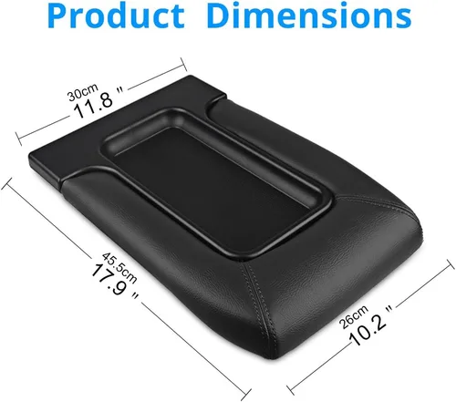 Vista 3 de Compatible con la tapa de la consola central, kit de reposabrazos Chevy GMC Pickup Truck Suburban Tahoe Silverado Sierra Yukon XL reemplaza 19127364