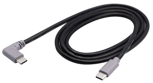 Vista 8 de Cable extensor USB micro a tipo C de 90 grados USB 2.0 tipo C macho a micro 2.0 macho de sincronización de datos y cable de carga para MacBook