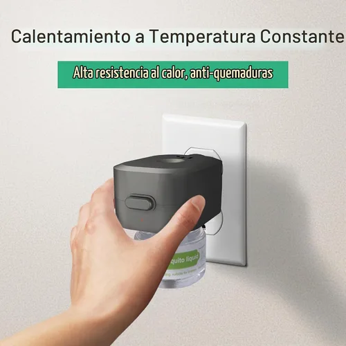 Vista 6 de Repelente de mosquitos para uso en interiores, control de aplicación Bluetooth, repelente electrónico de mosquitos, con 2 recambios repelentes