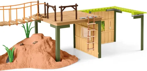 Vista 3 de Schleich Wild Life Ranger Adventure Station, multicolor