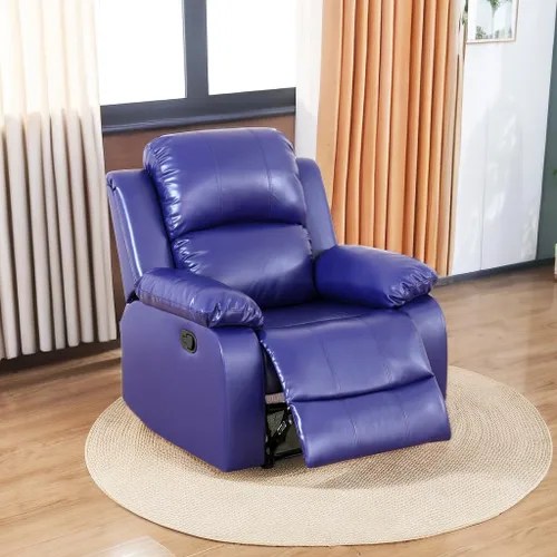 Vista 14 de A Ainehome Juego de Muebles de Sala de Estar de Cuero Reclinable Juego de Sofá Sillón Loveseat Juego de Muebles Sofá para Sala de Estar/Espacio