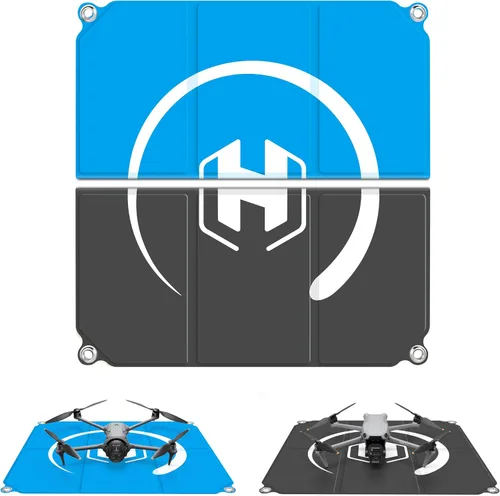 Vista 12 de Almohadilla de aterrizaje plegable para drones, gris-azul azul-gris