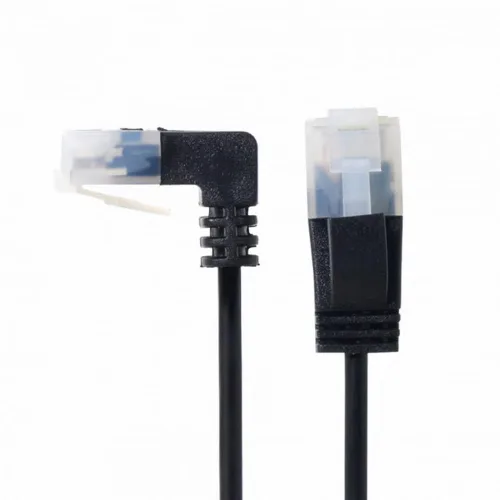 Vista 10 de cablecc Cable giratorio macho CAT6 UTP macho a macho RJ45 8P8C 1000Mbps para red LAN Ethernet 25CM
