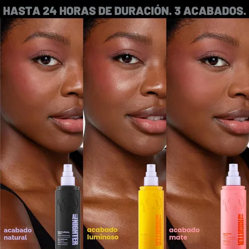 Vista 9 de Urban Decay All Nighter - Spray fijador de maquillaje impermeable, acabado mate difuminado, hasta 24 horas de uso, niebla facial ultrafina