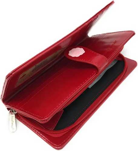 Vista 7 de Shag Wear Cartera vintage para postal para mujer, SALMÓN, Moderno