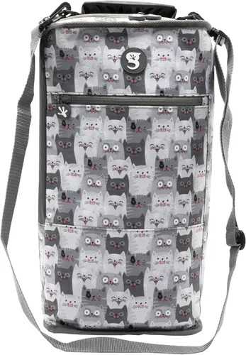 Vista 16 de geckobrands Verticool Cooler - Bolsa térmica suave portátil aislada con correa ajustable para el hombro, capacidad para 9 latas o 2 botellas