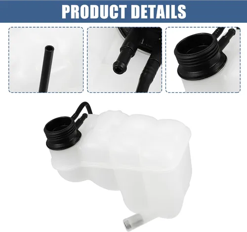 Vista 6 de X AUTOHAUX Tanque de depósito de radiador de refrigerante PCF101410 Botella de expansión de desbordamiento de refrigerante para tierra para Rover