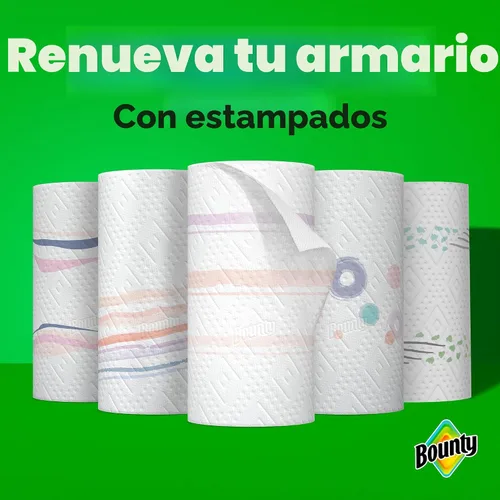 Vista 11 de Bounty Select-A-Size - Toallas de papel, impresiones, 2 rollos triples = 6 rollos regulares Prints
