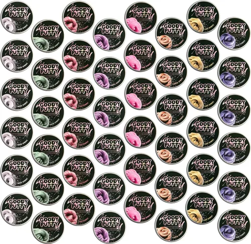 Vista 9 de Dazzle Putty Toy Goody Putty Mini Latas, paquete de 8