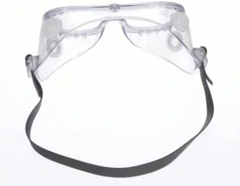 Vista 3 de Gafas de seguridad con diseño ligero con cómoda banda elástica ajustable resistente a los arañazos para carpintería en interiores y exteriores