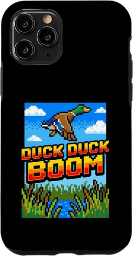 Vista 29 de Funny Duck Hunting Pixel Art Retro Gamer 8-Bit Arcade Boom Caso para iPhone 16