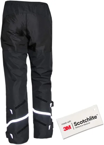 Vista 2 de Salzmann 3M Pantalones de lluvia reflectantes Pantalones de senderismo impermeables Fabricado con 3M Scotchlite