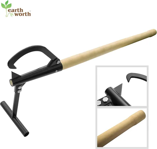 Vista 2 de Timberjack - Elevador de troncos – Herramienta divisora de troncos de madera y metal de 48.5 pulgadas con apertura de troncos de 14.5 pulgadas