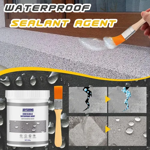 Vista 4 de Jaysuing - Agente impermeable invisible, sellador aislante impermeable, adhesivo transparente para reparación de fugas, sellador de unión súper