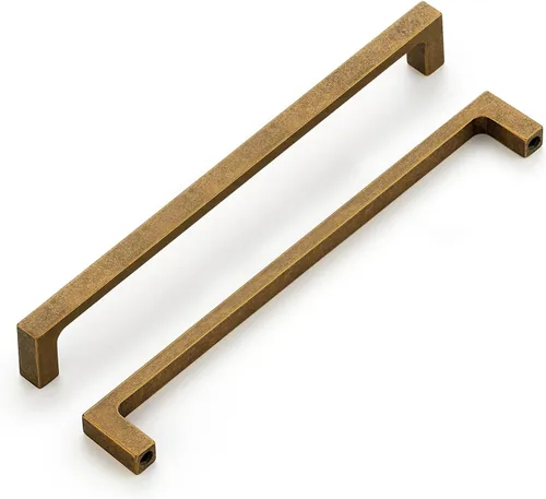 Vista 23 de Ravinte Antique Brass Kitchen Cabinet Solid Handles,3 Inch,5 Pack