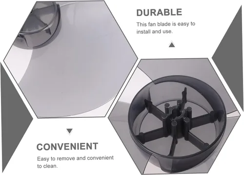 Vista 5 de Piezas de repuesto de ventilador de plástico para ventiladores de pie y mesa compatibles con modelos de ventiladores domésticos, material plástico