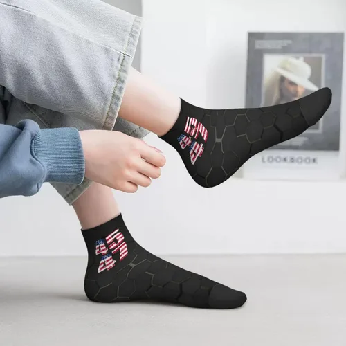 Vista 6 de GDJF 45 47 Trump 2024 Ankle Socks Winter Low Cut Sports Warm Comfort Breathable Casual Socks For Mens And Womens (1)