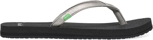 Vista 7 de Sanuk Yoga Spree 4 chancletas de mujer Negro