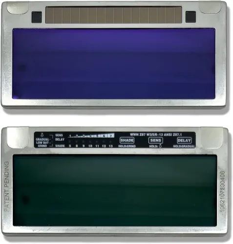 Vista 3 de WELDTUBE Lente de soldadura ClearView HD con oscurecimiento automático, versión 3.0