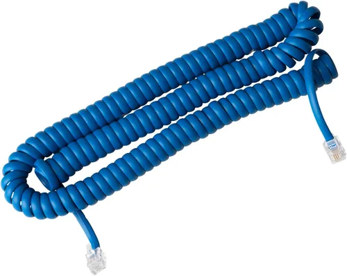 Vista 9 de iSoHo Phones: Cable de teléfono para teléfono fijo – sin problemas, cable de línea terrestre rizado para teléfono – fácil de usar + excelente Negro
