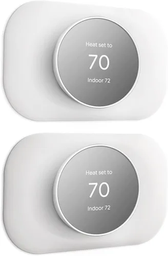 Vista 7 de Petrichor Nest Placa de Pared para Termostato - Compatible con Google Nest 2020 - Kit de Molduras, Accesorio de Cubierta para Instalación Fácil