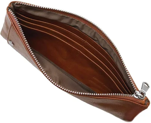 Vista 4 de Floto Roma Leather Smartphone Zip Wallet