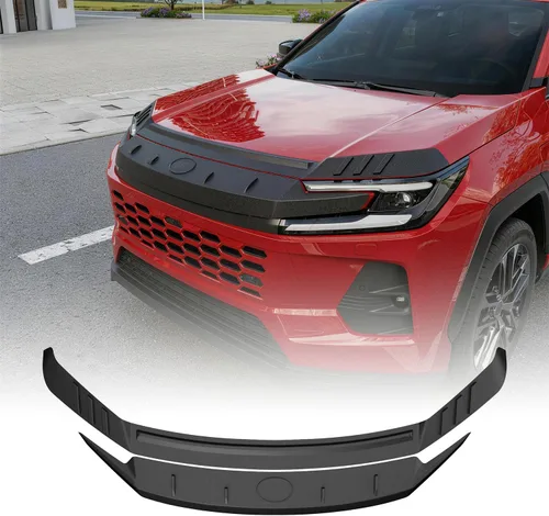 Vista 32 de powoq Deflector de capó compatible con Jeep Wrangler JK 2007-2018