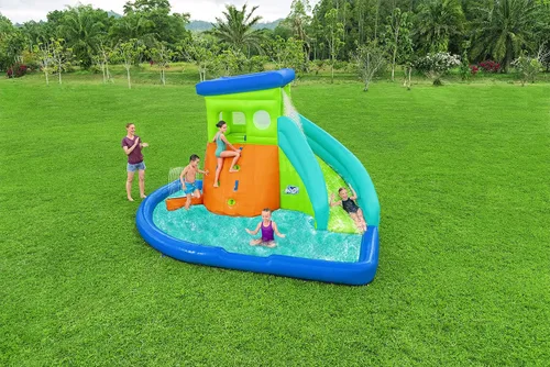 Vista 3 de H2OGO! HydroHangout - Mega parque acuático inflable para niños