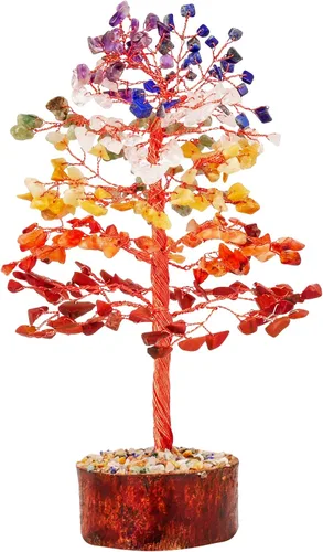 Vista 13 de FASHIONZAADI Árbol de Gemas de Turmalina Negra - Árbol Bonsái de Dinero Feng Shui para Decoración del Hogar - Regalo Espiritual de Cristal