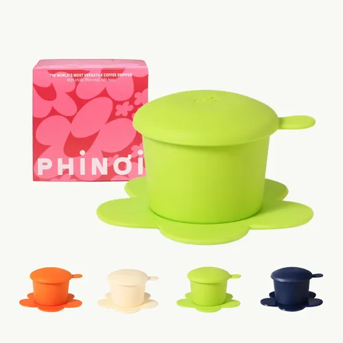 Vista 13 de [Regalo] Filtro Phin vietnamita, gotero de café reutilizable de plástico para verter sobre café, filtro de café de una sola taza con diseño