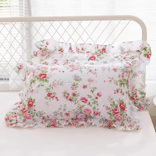 Vista 40 de Fundas de almohada cuadradas a cuadros en blanco y negro con volantes, fundas de almohada a cuadros, fundas de almohada de gingham, fundas