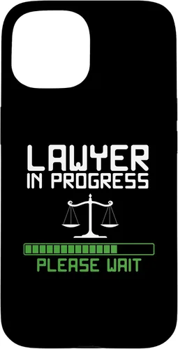 Vista 6 de Lawyer in Progress Scales of Justice Law School Student Case for iPhone 16
