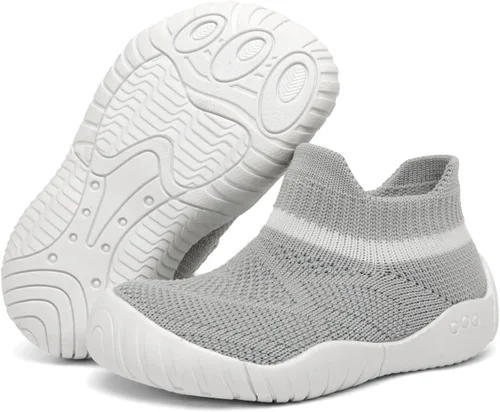 Vista 4 de Baby Shoes Sneakers Walking Shoes Slippers for Baby Boy Baby Girl Infant Toddler Wide Toe Box Slip On Non-Slip First Walker Shoe