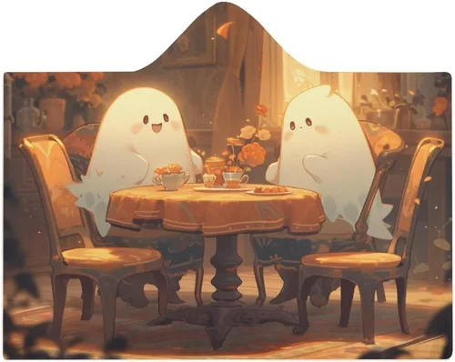 Vista 8 de Manta con capucha de bruja y calabaza, vintage, para Halloween, manta de franela para niños, adolescentes, hombres y mujeres, manta cálida