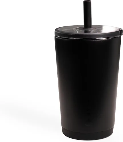 Vista 12 de HydroJug Everyday Tumbler 20 oz – Ceramic-Lined Insulated Tumbler with Straw and Soft-Touch Lid, Cup Holder Friendly, Double-Wall Vacuum Insulation