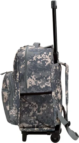 Vista 28 de Rockland, bolsa de viaje de 17 pulgadas, con ruedas., Camuflaje), R01-CAMO