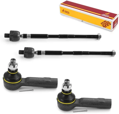 Vista 129 de Metrix Premium Chassis Parts - Kit de 4 piezas de extremos de barra de acoplamiento frontal exterior e interior compatible con Nissan Pathfinder