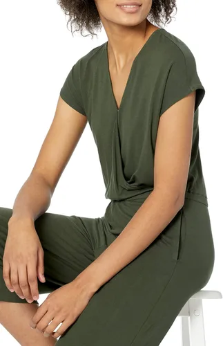 Vista 3 de Tienda Essentials Mono corto de manga corta para mujer