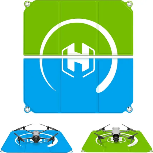 Vista 11 de Almohadilla de aterrizaje plegable para drones, gris-azul azul-gris
