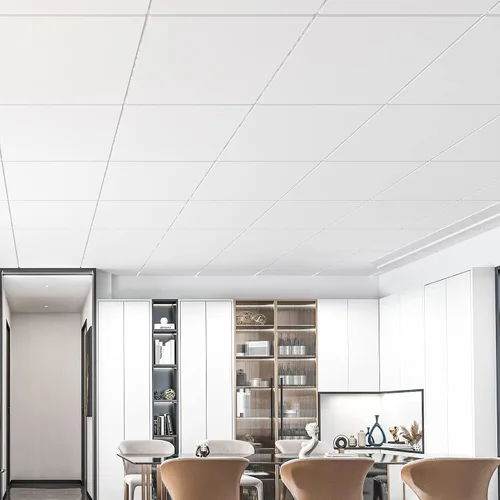Vista 2 de Art3d Paquete de 24 azulejos de techo lisos, no se hunden ni se rompen