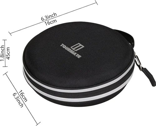 Vista 4 de Funda para reproductor de CD compatible con ByronStatics PCD220B/GPX PCB319B/PC332B Products Reproductor de CD de disco portátil, soporte