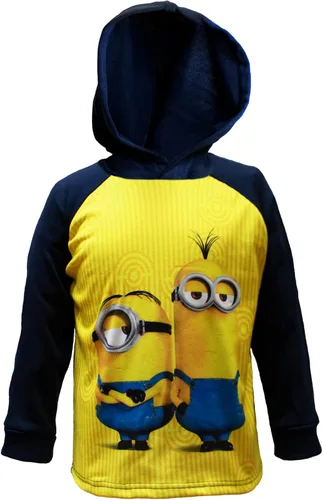 Vista 2 de Universal Studios Despicable Me Minions - Conjunto de sudadera de vellón y pantalones deportivos para niños