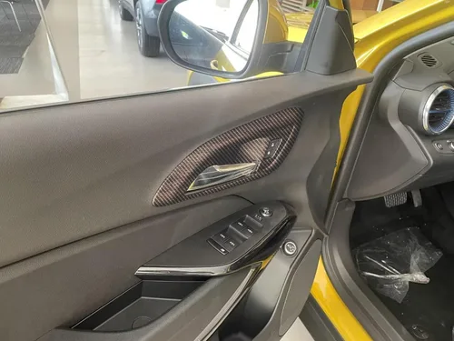 Vista 4 de Accesorios para el interior del automóvil compatibles con Chevrolet TRAX 2023 2024, manija de puerta, cubierta de panel de cuenco, bordes de marco